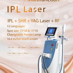 GOMECY Beauty Spa Equipment Opt Shr E-light Hair Removal Dermatology Ipl rf Laser System thumbnail-1