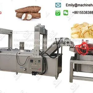Continuous Yuca Chips Fryer Machine thumbnail-1