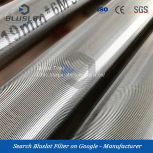 Wedge Wire Stainless Steel Screen V-Wire Pipe for Water Well Drilling thumbnail-5