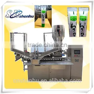 Shanghai Shenhu Automatic Mustard Sauce Tube Filling Sealing Machine Factory Direct Marketing thumbnail-1