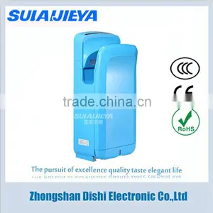 ABS Plastic Automatic Standing Air Hand Dryer Jet for Hotel Bathroom thumbnail-2