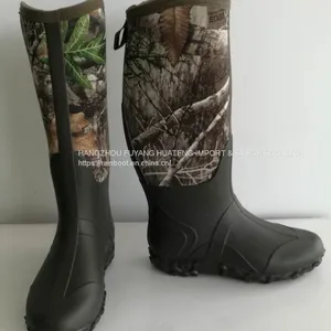 Man Camo Neoprene Boot,PVC/TPR/TPE Camo Neoprene Boots,Waterproof Male Neoprene Boots,Hunting Boots,Neoprene Camo Boot thumbnail-1