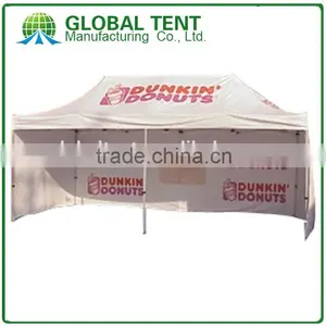 Custom Print Aluminum Folding Pagoda Trade Show Tent 3x6m ( 10ft X 20 Ft), Printed Canopy & Valance, 3 Full Walls thumbnail-6