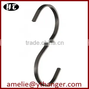 Gun Color S Hook Metal Hook for Jeans Pants Display thumbnail-1