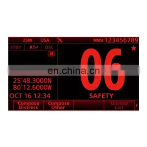 Marine Electronics Maritime Navigation Communication Icom IC-M605 CLASS D DSC AIS Ship Boat VHF Radio Telephone Transceiver thumbnail-3