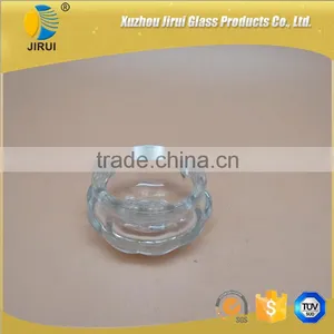 Flower Shape Small Glass Candle Jar thumbnail-2