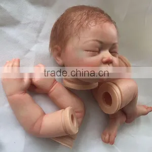 High Quality Vinyl Kit Body Silicone Reborn Doll Painted Baby Doll Kits thumbnail-1