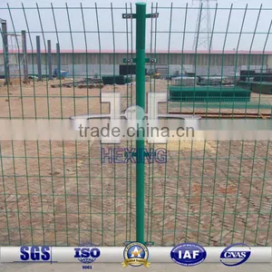 PVC Coated Galvanized Double Wire Fence thumbnail-1