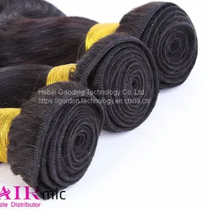 Natrual Color Body Wavy Remy Human Hair Weft Vendor From China thumbnail-5