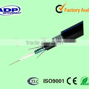 GYXTW53 Single Mode G652 Fiber Optic Armored Double Sheath Cable thumbnail-1