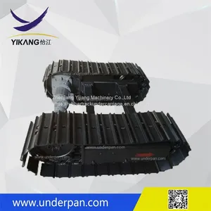 China Gold Manufacturer Customized Steel Track Undercarriage for Mini Crawler Excavator Drilling Rig Machinery thumbnail-1