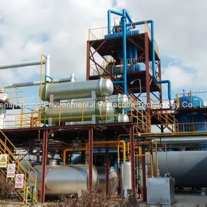 Small to Big Scales Crude Oil/used Motor Oil to Diesel Fuel Refinery Plant Distillaton Unit for Sale thumbnail-5