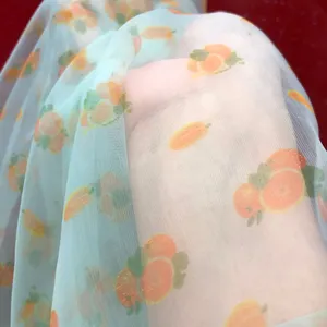 Digital Printing Floral Kimono White Polyester Roll Fabrics thumbnail-2