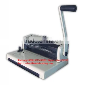 NanBo T598 Lower Price Factory Wire-o Binding Machine, Wire o Binding Machine thumbnail-3