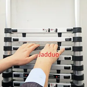 Single Telescopic Ladder With Finger Safety Gap thumbnail-3
