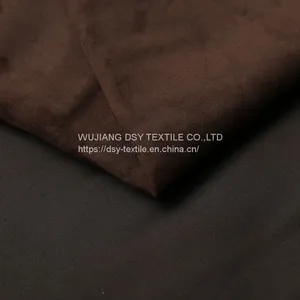 High Quality SP605 200GSM Mlicrofiber Suede Fabric Waterproof thumbnail-1