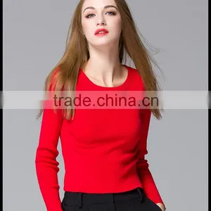 Fashion Design 100% Wool Sweaters Big Collar Sweater for Girls thumbnail-1