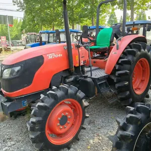 Cheap Used Wheel Kubota M704K 4WD Wheel Agricultural Equipment Mini Farm Tractor thumbnail-5