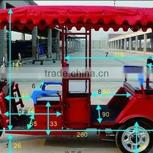2015 Newest Model Made in China Abs Roof for Passanger Tricycle thumbnail-1