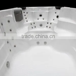 5.8m Poseidon Innovative Technology Swim Spa With Touchpaneth & Bluetooth Music Outdoor Massage Function Swim Pool thumbnail-4