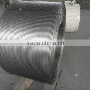 High Quality Low Carbon CaFe Powder Filling Cored Wire China Manufacturing thumbnail-1