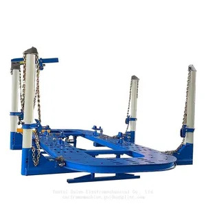 Manganese Steel Car Frame Machine Chassis Straightening Bench With 4 Pulling Towers thumbnail-4