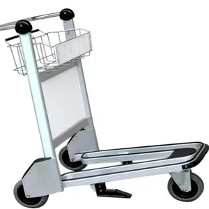 Top Selling Design Aluminium Material Airport Luggage Trolley thumbnail-1