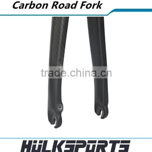 High-end Road Bike Carbon Front Fork 3k/ud Bicycle Disc-brake Fork 370mm Carbon Road Fork thumbnail-5