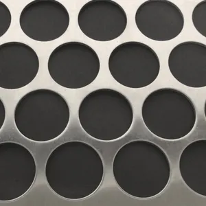 Vertical Arrangement Perforated Stainless Steel Sheet Stainless Steel Mesh Screen Factory Direct thumbnail-3