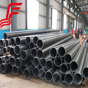 Round Black Carbon Steel Pipe Round Black Carbon Steel Tube thumbnail-1