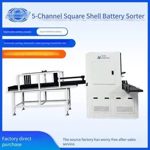 Square Shell Battery Sorting Machine, Sorting Equipment for Square Aluminum Shell Lithium Batteries, Five - Gear Automatic Sorting Machine for Large Single Cells thumbnail-2