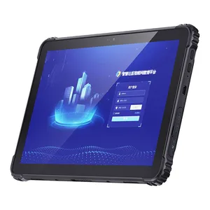 Cheapest Factory 10 Inch Android Rugged Tablet FHD 5G USB3.0 Industrial Rugged Tablet PC With NFC Fingerprint 2D Barcode Scanner thumbnail-2