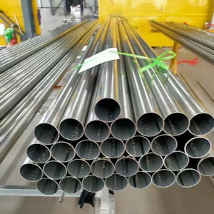 Mirror Finished Round 1.4435 Stainless Steel Tube for Synchrotron Radiation Beamline Components thumbnail-1