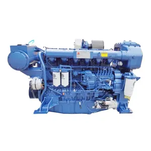 Reliable Performance Weichai WP12C350-15 Marine Diesel Motor 350HP for Trawler thumbnail-1