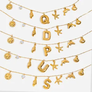 Wholesale Custom 3D Stainless Steel Gold Key Pendant Necklace - Brass Alloy Fashion Jewelry thumbnail-3