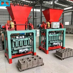 Factory Sale 4-35A Concrete Block Production Line Brick Machine With Cuber System thumbnail-3
