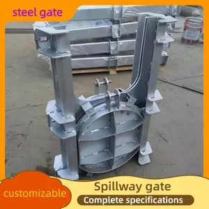 Manual & Electric Stainless Steel Sluice Gate Intelligent Water Retaining Gate for Water Engineering thumbnail-1