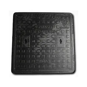 High Loading Durable E600 F900 Iron Pressure Manhole Round Cover 900mm for Road Drain Jingdong thumbnail-5