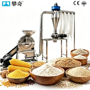 Grain Grinder /Flour Milling Machine/Corn Powder Making Machine for Small Food Factories thumbnail-1