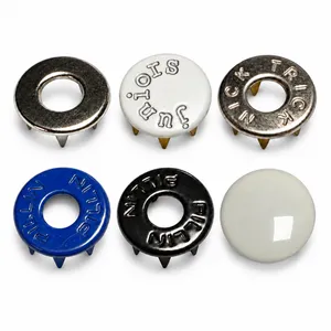 Automatic Riveting Compatible 222# 10mm Cap or Open Hole Snap Buttons, Uniform Size Tolerance thumbnail-4