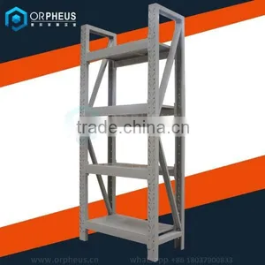 Garment Factory Metal Racking Estante Metalico Steel Storage Shelving Supermarket Warehouse Storage Shelf With 3 Tiers thumbnail-1