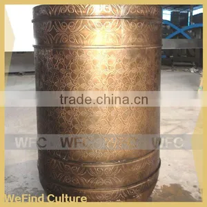 Metal Bronze Brass Flower Pot for Property Decoration thumbnail-1