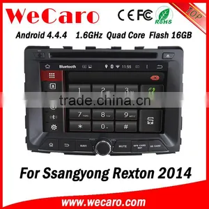 Wecaro WC-SY7070 7" Android 4.4.4 WIFI 3G Touch Screen Car Audio Player Car Dvd Gps for Ssangyong Rexton 2014 thumbnail-2