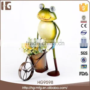 Wholesale Decor Garden 30x28x8CMH Iron Famous Frogs thumbnail-1