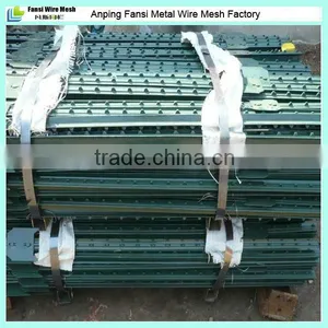 Steel Studded Hot Dipped Galvanized Heavy Duty 1.33lb/f Euro Style t Fence Post thumbnail-1