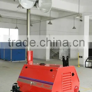Mobile Light Tower With Generator thumbnail-1