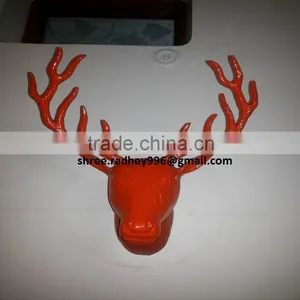 Aluminum Wall Mounted Deer Head thumbnail-1