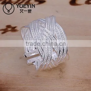 Cheap Newest Retiform 925 Sterling Silver Plating Ring thumbnail-1