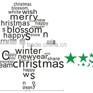 [Alforever]2015 Christmas Vinyl Wall Stickers thumbnail-3