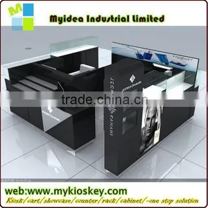 Tempered Clear Glass New Design Cosmetic Shop Counter thumbnail-1